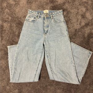 ABrand light wash jeans